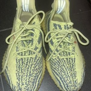Yeezys 350 neon zebra size 6.5